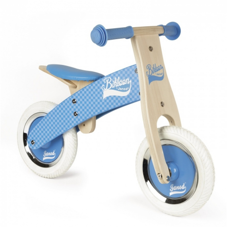 Janod drveni bicikl Balance Bike Blue