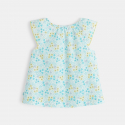 OB Bluza lagana cvetna za bebe devojcice