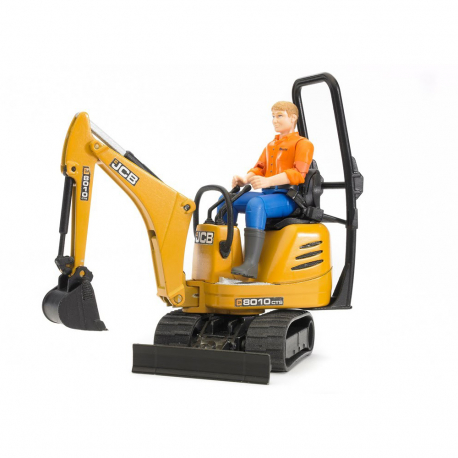 Bruder rovokopac JCB mikro 8010 CTS sa figurom