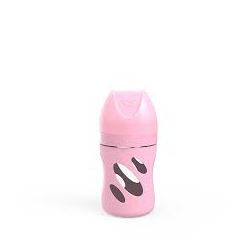 TS Flasica za bebe staklo 180ml Pink