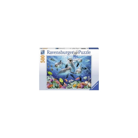 Ravensburger puzzle (slagalice) - Delfini 4005556147106