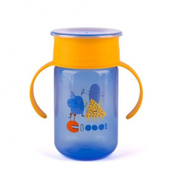 SOLJA SA DISKOM 340 ML +12M PLAVA (3400765)