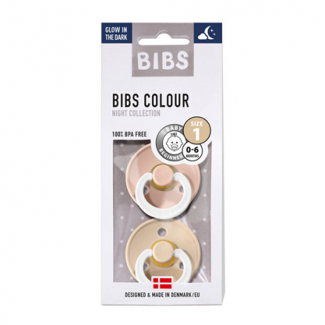 BIBS varalica Blush night &amp; Vanilla night 0-6M