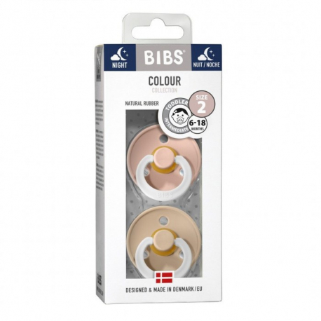 BIBS varalica Blush night &amp; Vanilla night 6-18M