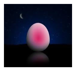 Reer nocno svetlo u obliku jajeta