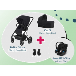 Cybex kolica Balios Lux 3u1 Deep Black