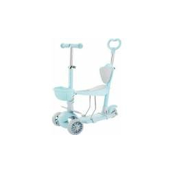 KikkaBoo trotinet Makani Bon Bon 4u1 do 50kg Candy Blue