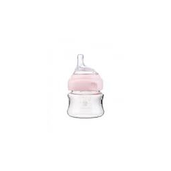 KikkaBoo Flaica staklena 100ml pink