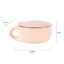 KikkaBoo cinija od nerdjajuceg celika 200ml Cat Pink