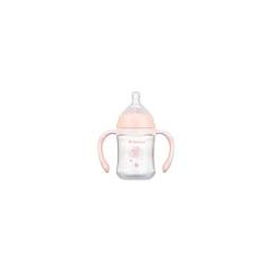 KikkaBoo Flaica anti-colic sa rucicama 180ml peach Cloud