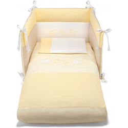 SET 3 KOM POSTELINA. CITY/MAFFY ORANGE BEDDING SET