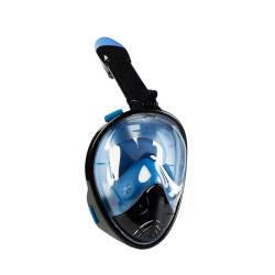 Zizito maska za celo lice za ronjenje velicina S/M Crna sa plavim