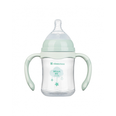 Kikka Boo flasica anti colic sa rucicama 180ml Mint Cloud