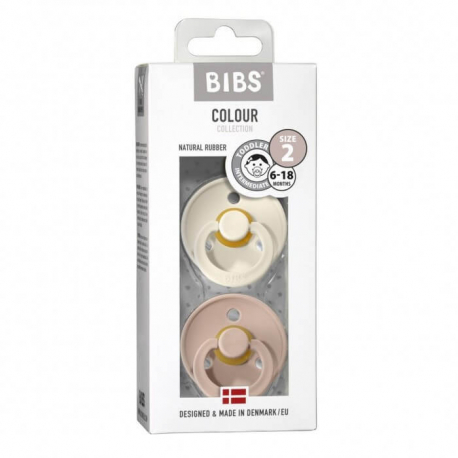BIBS varalica Supreme silicon Blush&amp;Ivory 6-18m