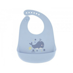Kikkaboo Silikonska portikla Sea World Whale blue