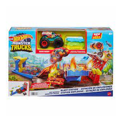 HW Monster truck set sa ispaljivacem