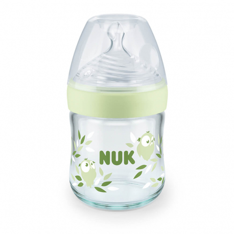 Nuk staklena flasica Nature Sense sa indikatorom 120ml 747112