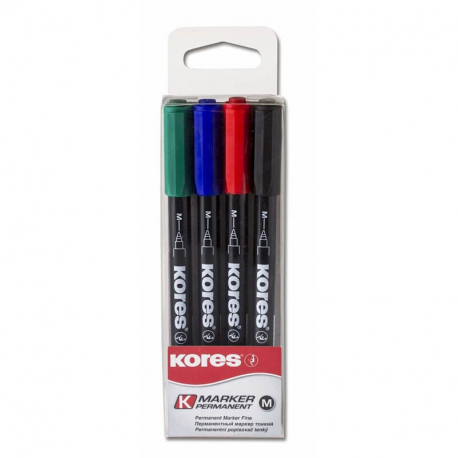 Kores permanentni medium marker 4/1 mesane boje