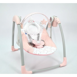 KikkaBoo ljuljaska Chilio Hippo Dreams pink