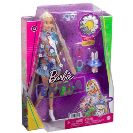 Barbie Extra cvetna sa ljubimcem