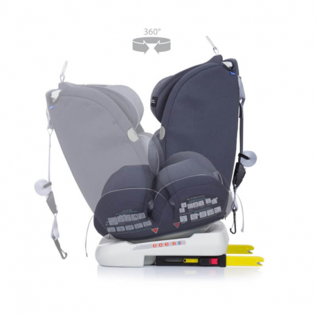 Chipolino auto sediste 0-36kg IsoFix Journey Platinum