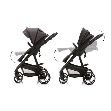 Fillikid kolica 3u1 Panther Plus Dark Grey Melange