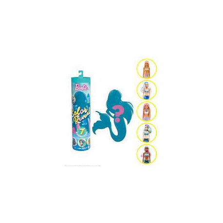Barbie color reveal sirena wave