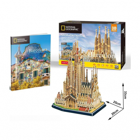 Cubicfun puzzle Sagrada Familia