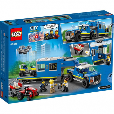 Lego City Police Mobile Commando Truck