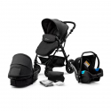 Kinderkraft kolica 3 u 1 Moov Black