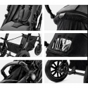 Kinderkraft kolica 3 u 1 Moov Black