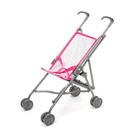 Oxybul Kolica za lutke metalna Roze