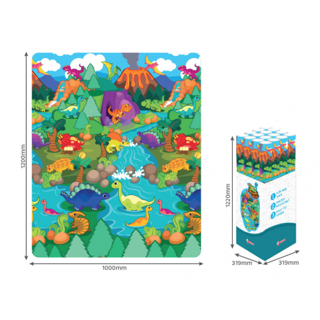 Podne puzzle podloga dinosaurus