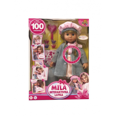 Interaktivna lutka Mila 100 recenica