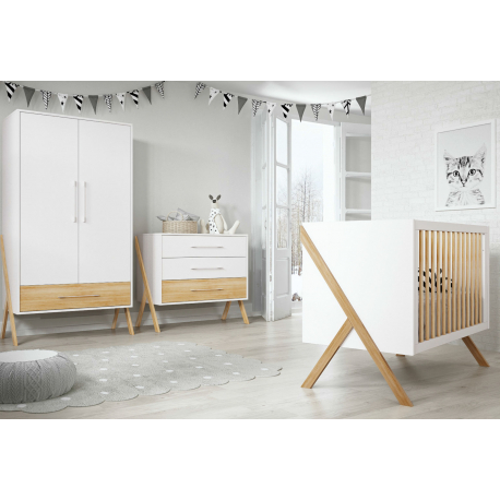 Artech Cot krevetac Matt 70x140 White Beech