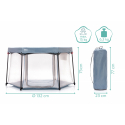 Fillikid ogradica Playpen Grey