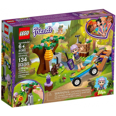 Lego  kocke 41363 Friends Mias Forest Adventure