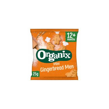 Organix organski biskviti Dzindzermen 12m+ 25gr