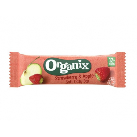 Organix organske mekane ovsene stanglice jagoda I jabuka 12m+ 30gr