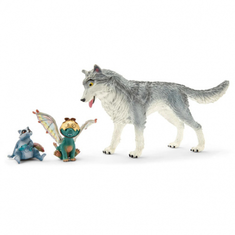 Schleich MOVIE Lykos, Nugur &amp; Piuh 4059433166582