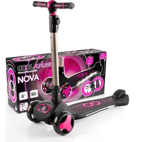 Trotinet Cool Wheels NOVA roze