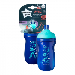 Tommee Tippee flaica 12m+ StraWcup 260ml Plava