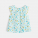OB Bluza lagana cvetna za bebe devojcice