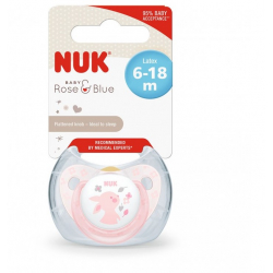 Nuk varalica kaucuk L2 Box Roze 734035