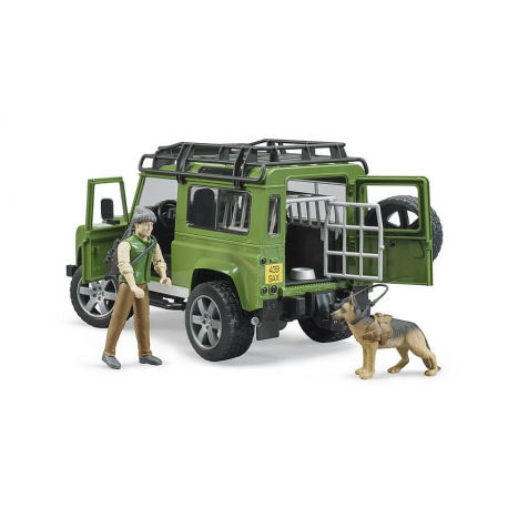 Bruder Dzip Land Rover sa figurama sumar