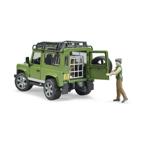 Bruder Dzip Land Rover sa figurama sumar