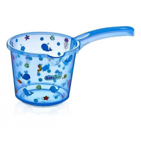 Babyjem bokal za kupanje Blue Transparent Ocean 92-34001