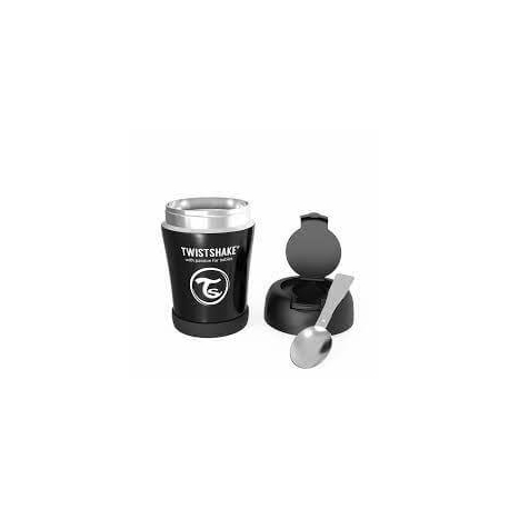 TWISTSHAKE TERMOS-POSUDA ZA HRANU 350ML BLACK