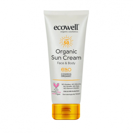 Ecowell organska krema za suncanje SPF 50 110gr 3408