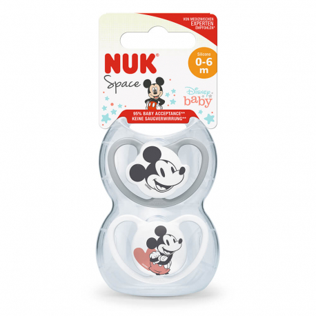 Nuk varalica silikon S1 Mickey Space 730721